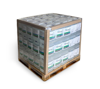 AdBlue pallet of 10L containers